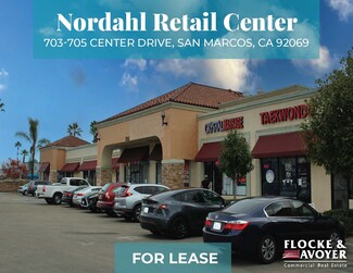 More details for 703-705 Center Dr, San Marcos, CA - Retail for Lease