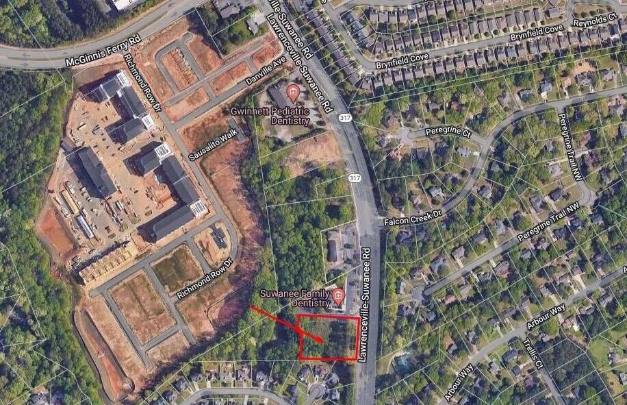 2556 Lawrenceville Suwanee Rd, Suwanee, GA for sale Aerial- Image 1 of 1