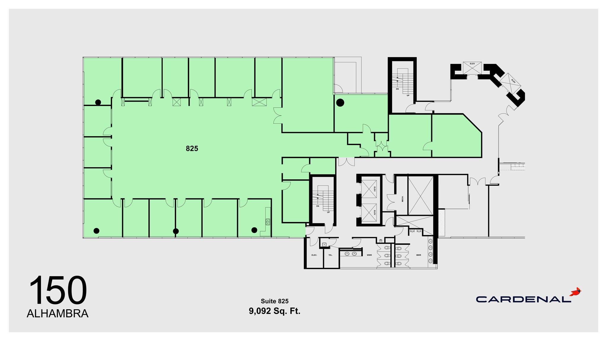 150 Alhambra Cir, Coral Gables, FL for lease Site Plan- Image 1 of 1