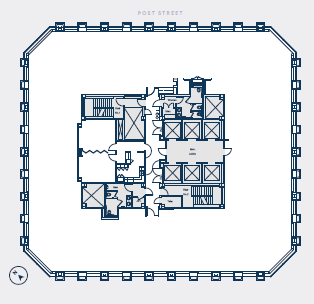1 Post St, San Francisco, CA for lease Floor Plan- Image 1 of 5