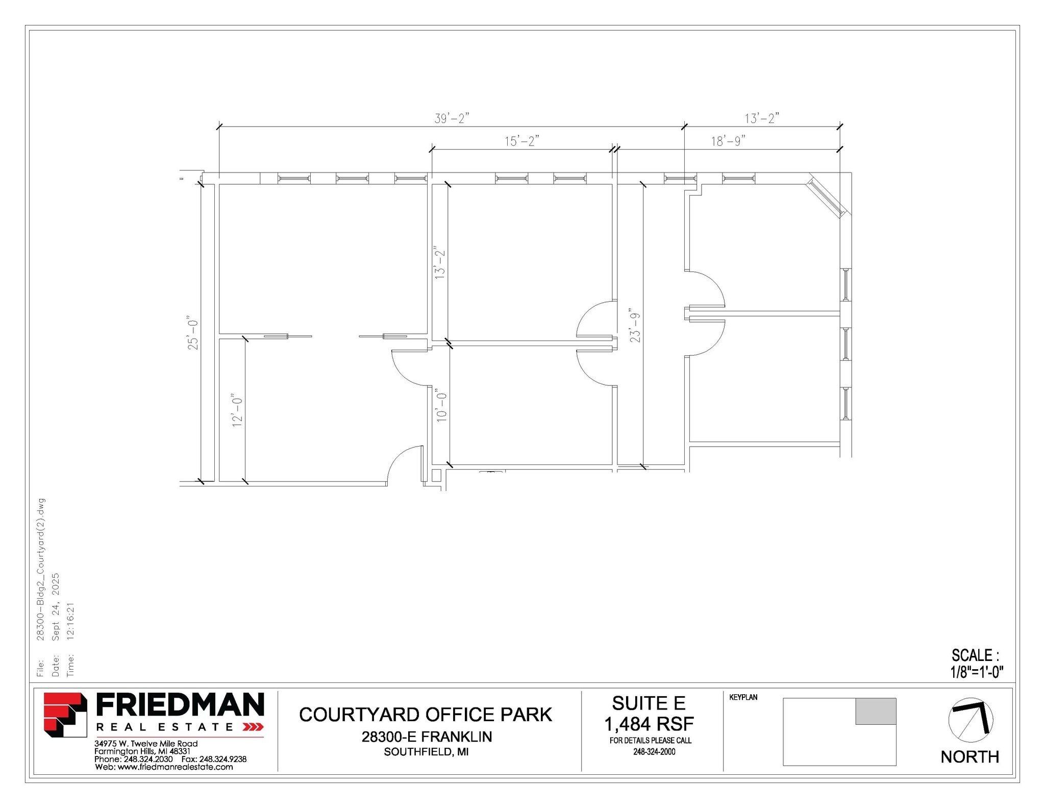 28280-28290 Franklin Rd, Southfield, MI for lease Floor Plan- Image 1 of 1