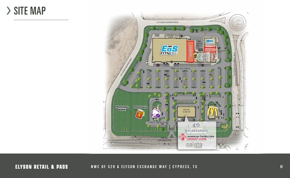 NWC of FM 529 & Elyson Exchange Way, Katy, TX for lease - Building Photo - Image 3 of 5