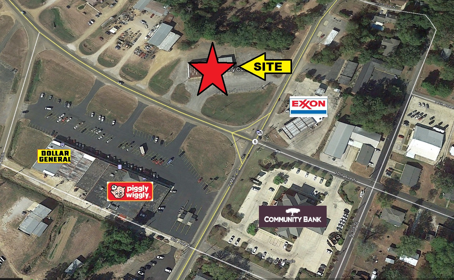 100 Highway 6 N, Amory, MS for sale Primary Photo- Image 1 of 1