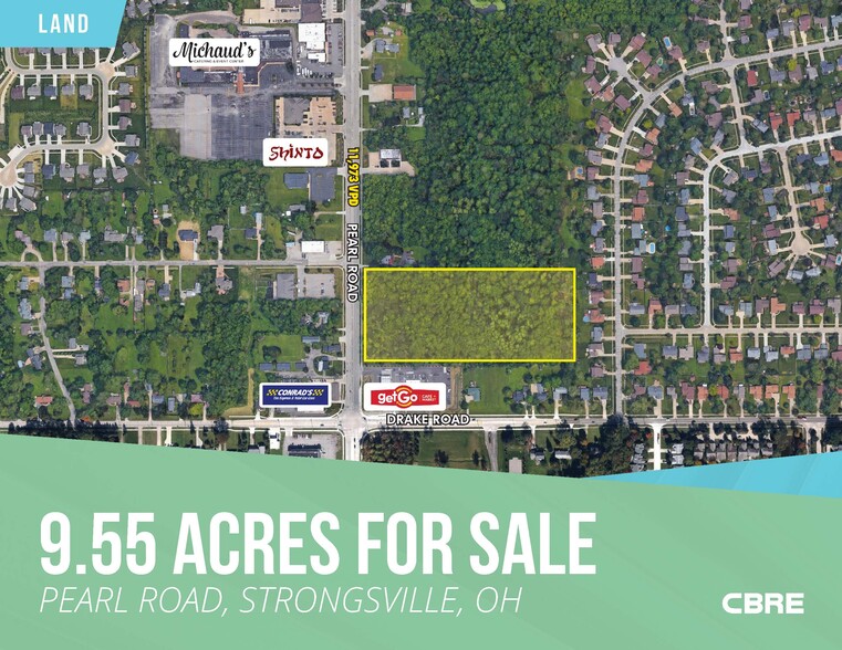 Pearl Road, Strongsville, OH for sale - Aerial - Image 1 of 1