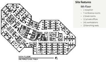 1 Pierce Pl, Itasca, IL for lease Floor Plan- Image 1 of 1