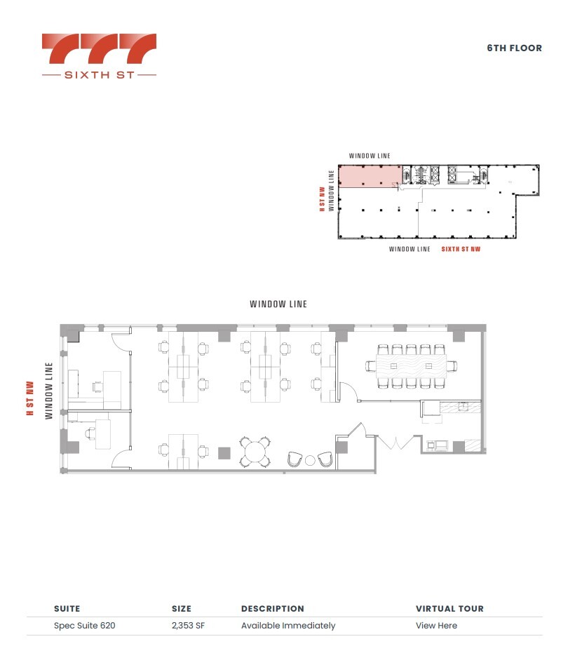 777 6th St NW, Washington, DC for lease Floor Plan- Image 1 of 1