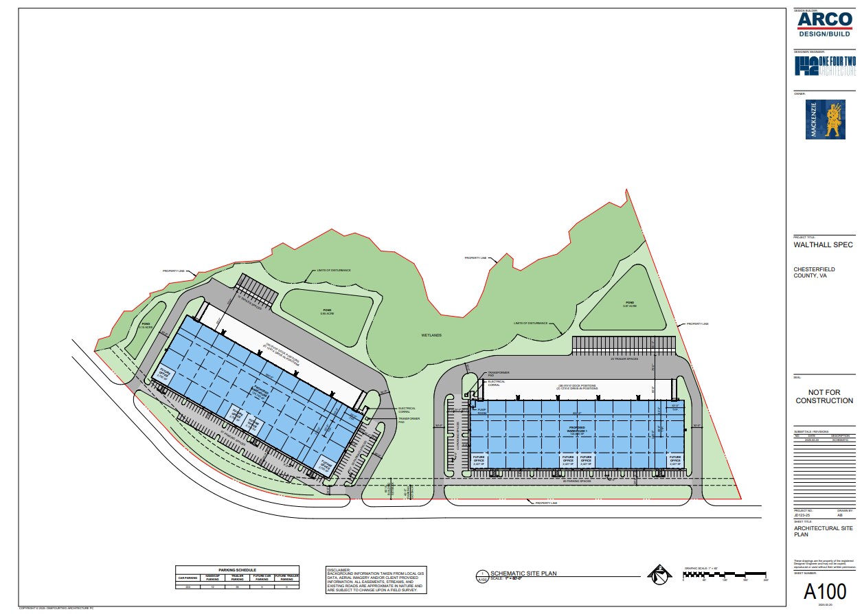 16301 Walthall Industrial Parkway, South Chesterfield, VA for lease Building Photo- Image 1 of 2