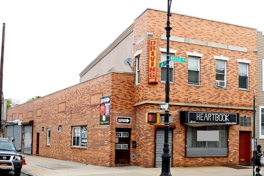 64-01 Myrtle Ave, Ridgewood, NY for lease - Building Photo - Image 1 of 2