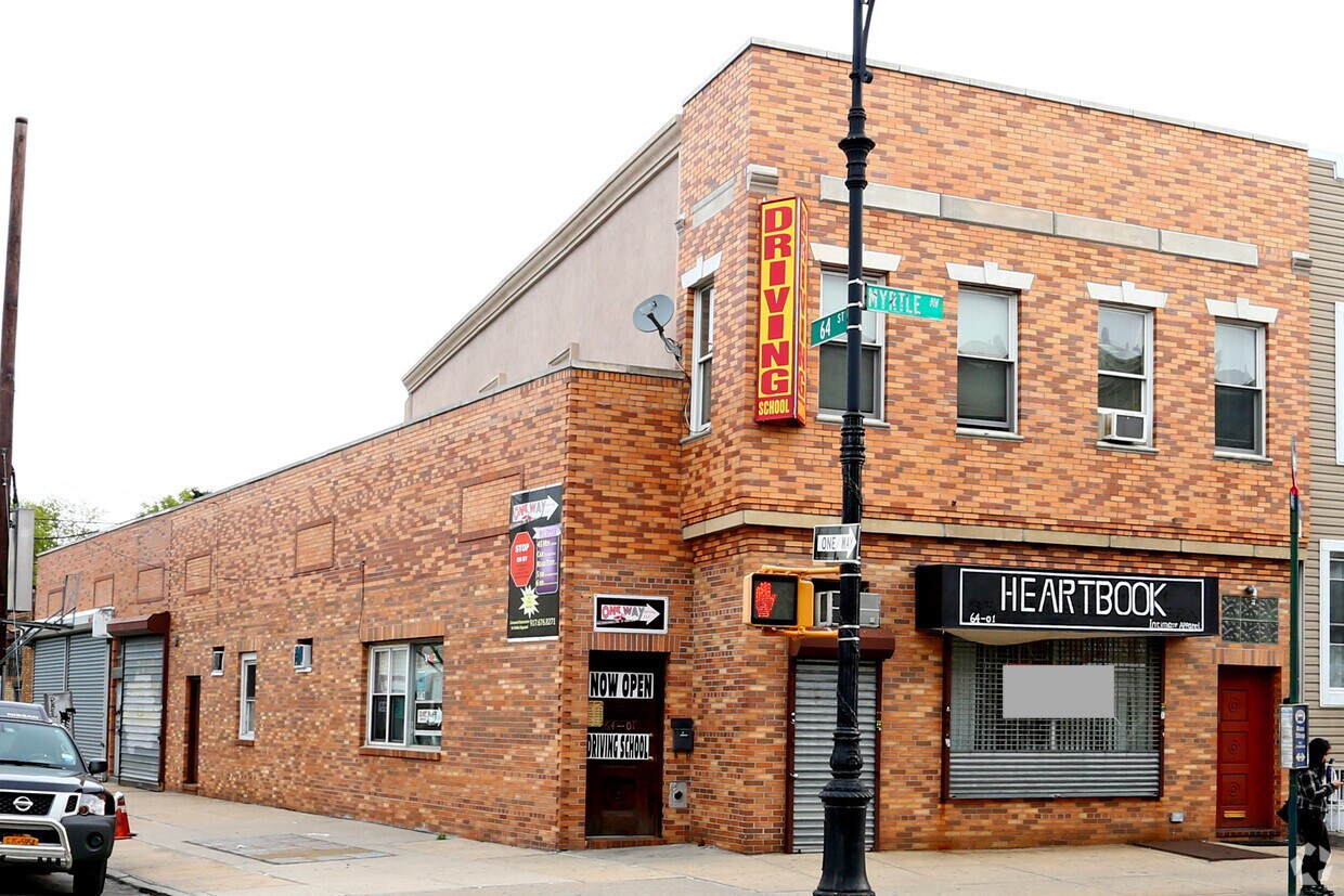 64-01 Myrtle Ave, Ridgewood, NY for lease Building Photo- Image 1 of 3