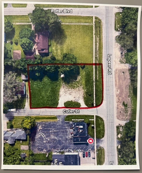 00 Lapeer Rd, Burton, MI for sale - Aerial - Image 1 of 4