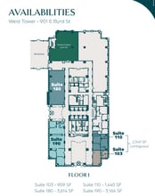 951 E Byrd St, Richmond, VA for lease Floor Plan- Image 1 of 1