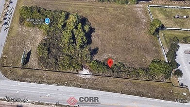 8395 Gasparilla Rd, Port Charlotte, FL - AERIAL map view