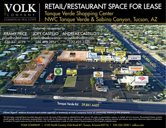 More details for 7015-7053 E Tanque Verde Rd, Tucson, AZ - Retail for Lease