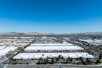 50 E Greg St, Sparks, NV - AERIAL  map view