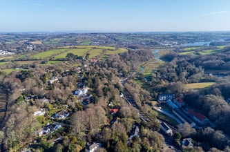 Perran Foundry, Perranarworthal, CON - AERIAL  map view