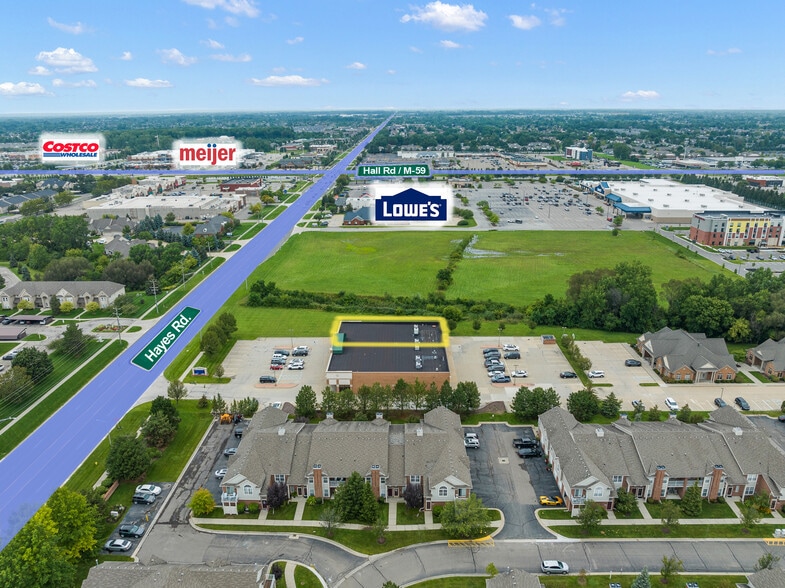 44464-44480 Hayes Rd, Clinton Township, MI for lease - Building Photo - Image 2 of 3