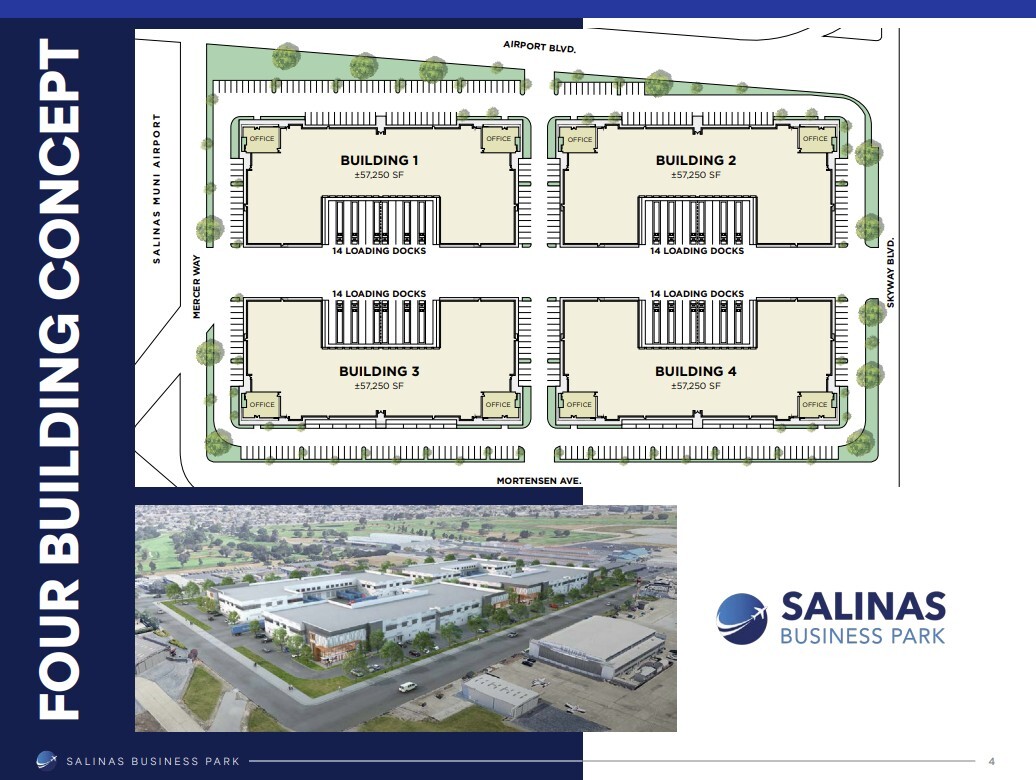 Mortensen Ave, Salinas, CA for lease Site Plan- Image 1 of 2
