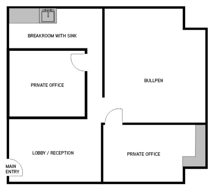 3631 California Ave, Bakersfield, CA for lease Floor Plan- Image 1 of 1