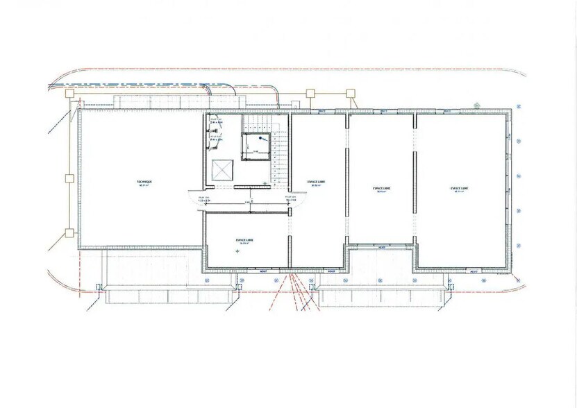 Office in Chartres for lease - Floor Plan - Image 3 of 4