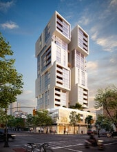 1818 Alberni St, Vancouver, BC - AERIAL  map view