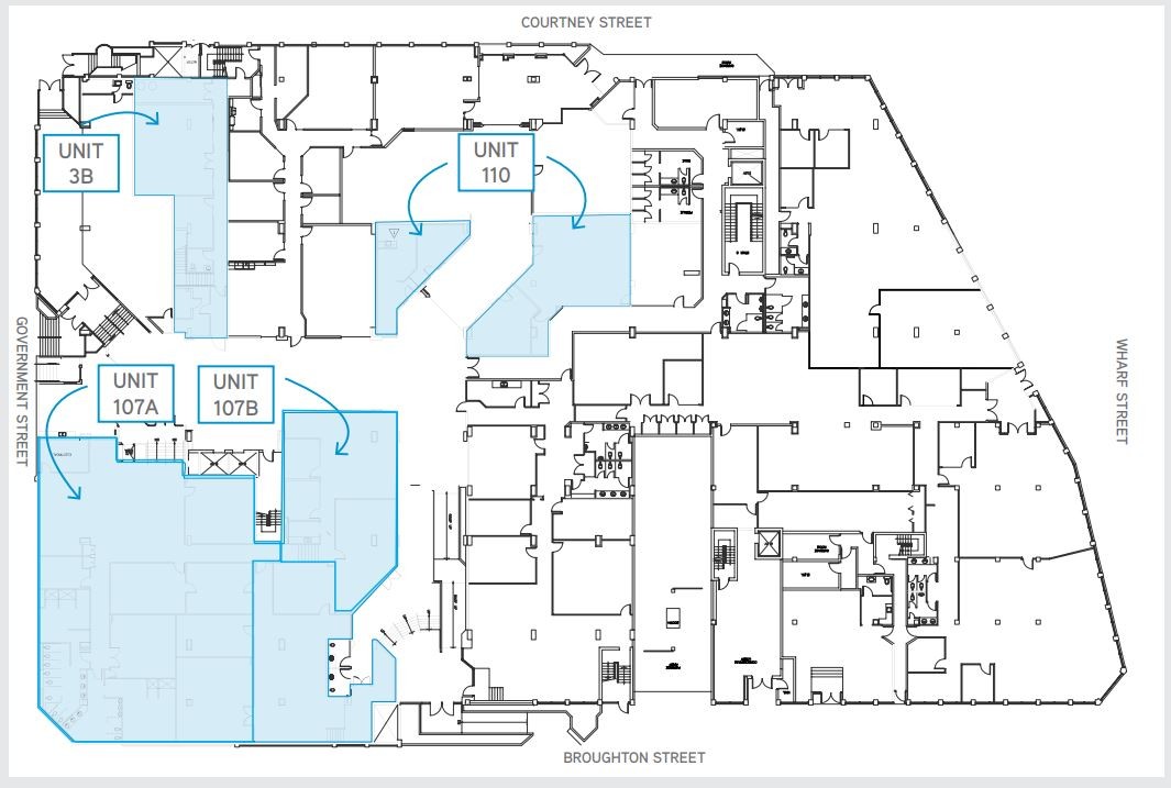 910 Government St, Victoria, BC for lease Floor Plan- Image 1 of 1