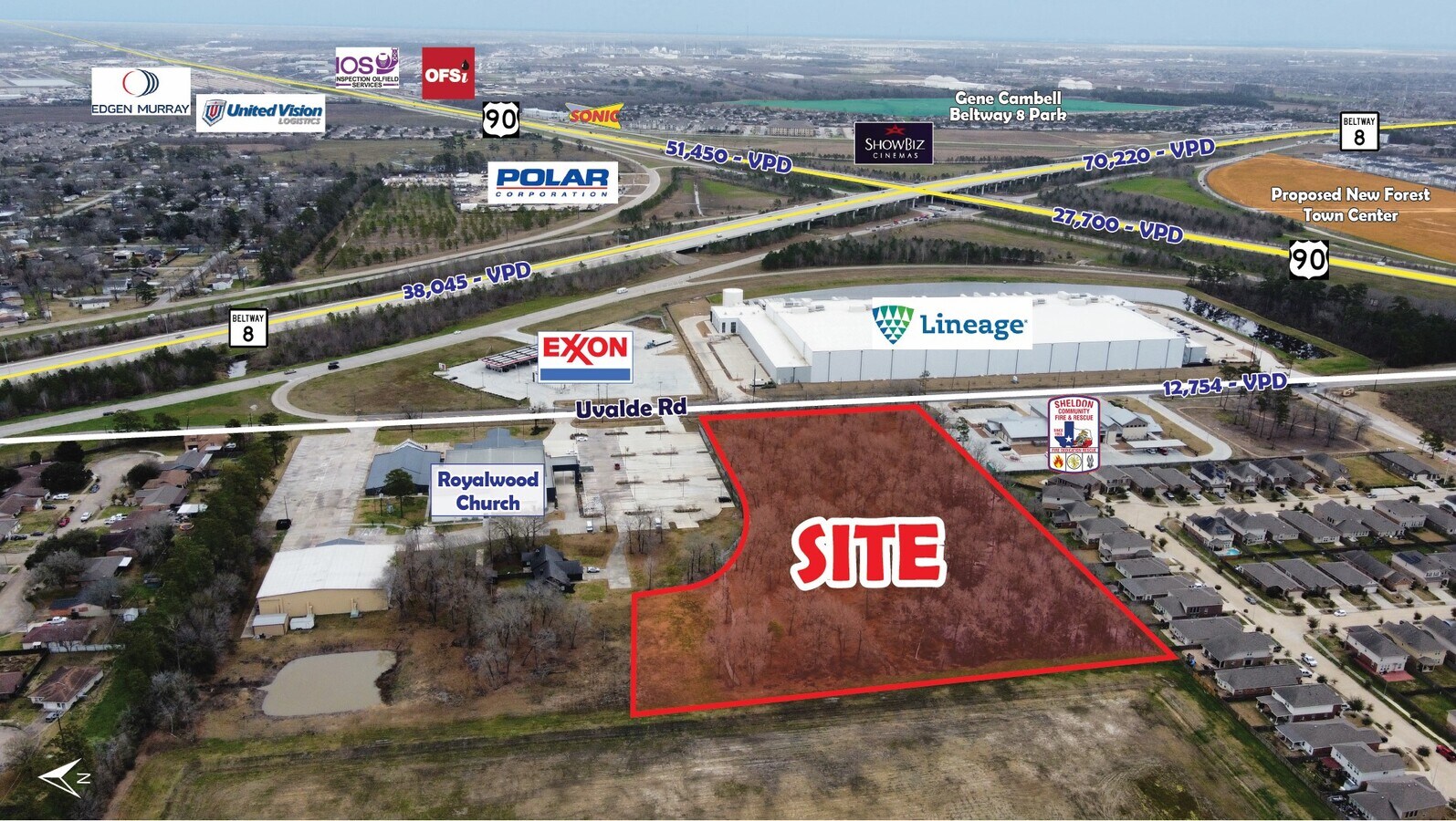 7803 Uvalde Road, Houston, TX 77049 Land for Sale