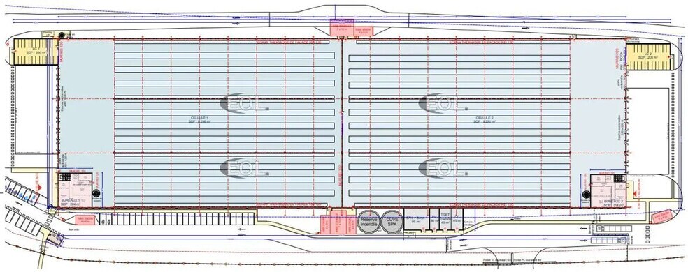Industrial in Châtenoy-le-Royal for lease - Site Plan - Image 3 of 4