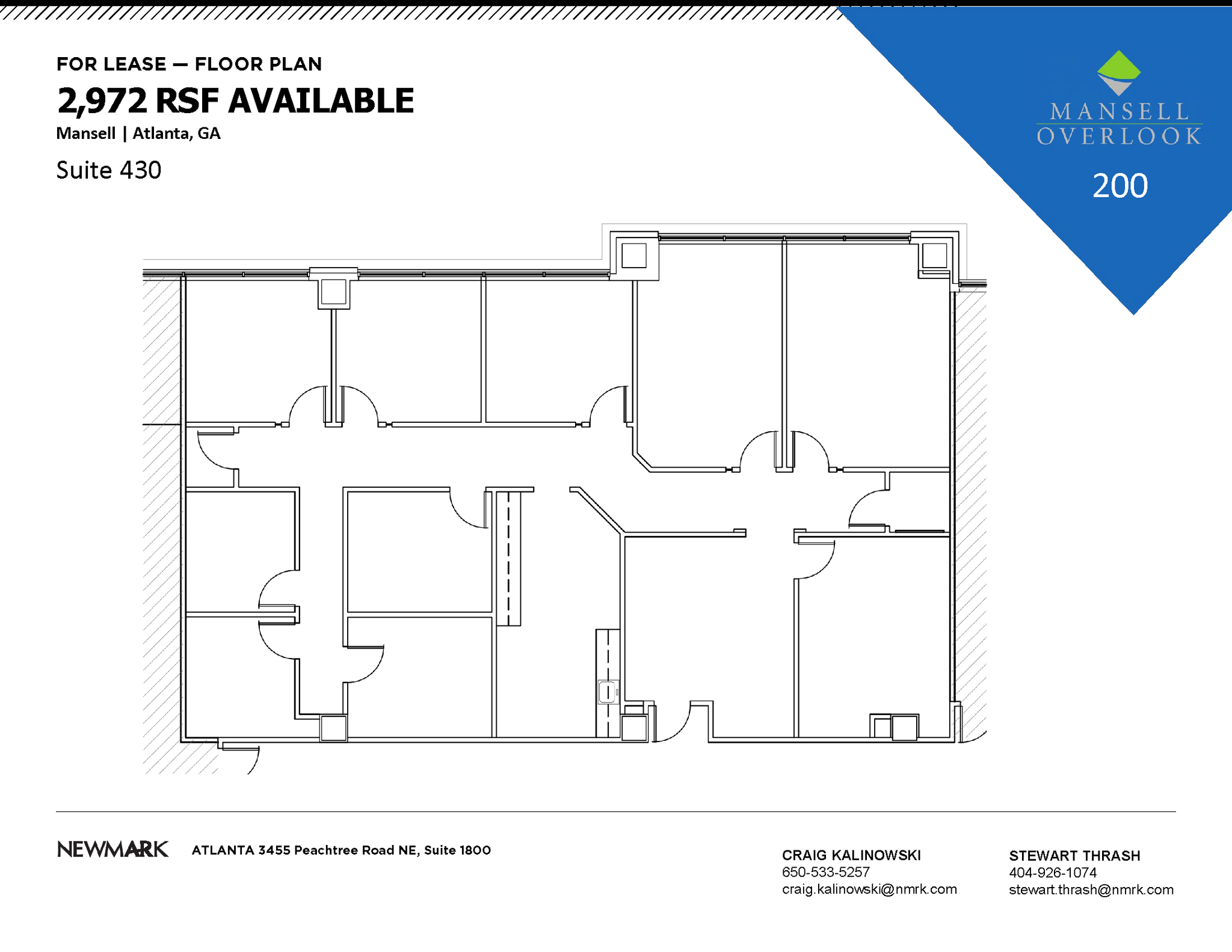 200 Mansell Ct E, Roswell, GA for lease Floor Plan- Image 1 of 1