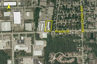 2629 Prairie St SW, Wyoming, MI - AERIAL  map view
