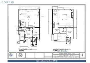 6322 Ferris Sq, San Diego, CA for sale Floor Plan- Image 1 of 1