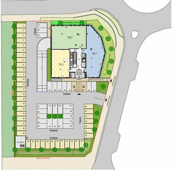Office in Gleizé for sale - Site Plan - Image 3 of 3