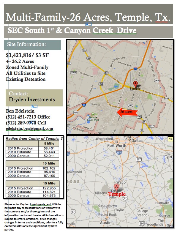 4103 S 31st St, Temple, TX for sale Building Photo- Image 1 of 1