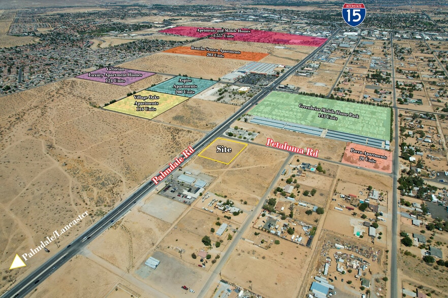 14285 Palmdale Rd, Victorville, CA for sale - Aerial - Image 2 of 3
