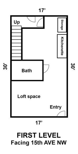 8769 15th Ave NW, Seattle, WA for lease - Floor Plan - Image 1 of 13