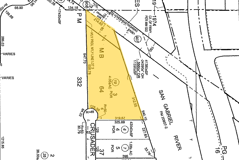 17600 Crusader Ave, Cerritos, CA for lease - Plat Map - Image 3 of 3