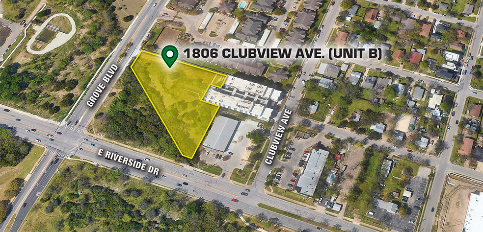 1806 Clubview Ave, Austin, TX for sale - Building Photo - Image 1 of 1