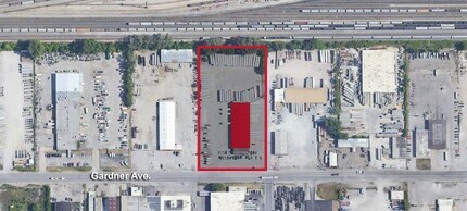 3612 Gardner Ave, Kansas City, MO - AERIAL  map view