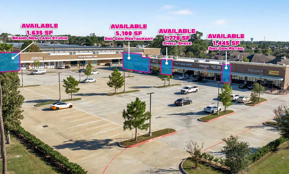 1414-1418 Northpark Dr, Kingwood, TX for lease - Building Photo - Image 2 of 5