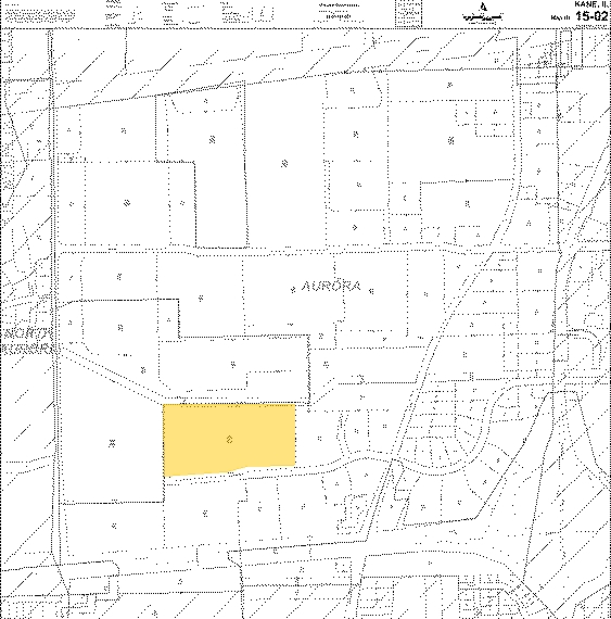 966 Corporate Blvd, Aurora, IL for sale - Plat Map - Image 1 of 1