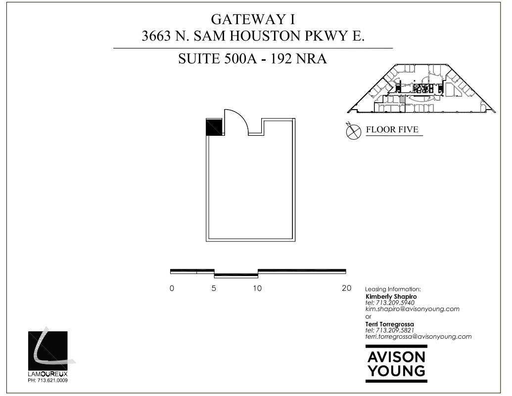 3663 N Sam Houston Pky E, Houston, TX for lease Floor Plan- Image 1 of 1