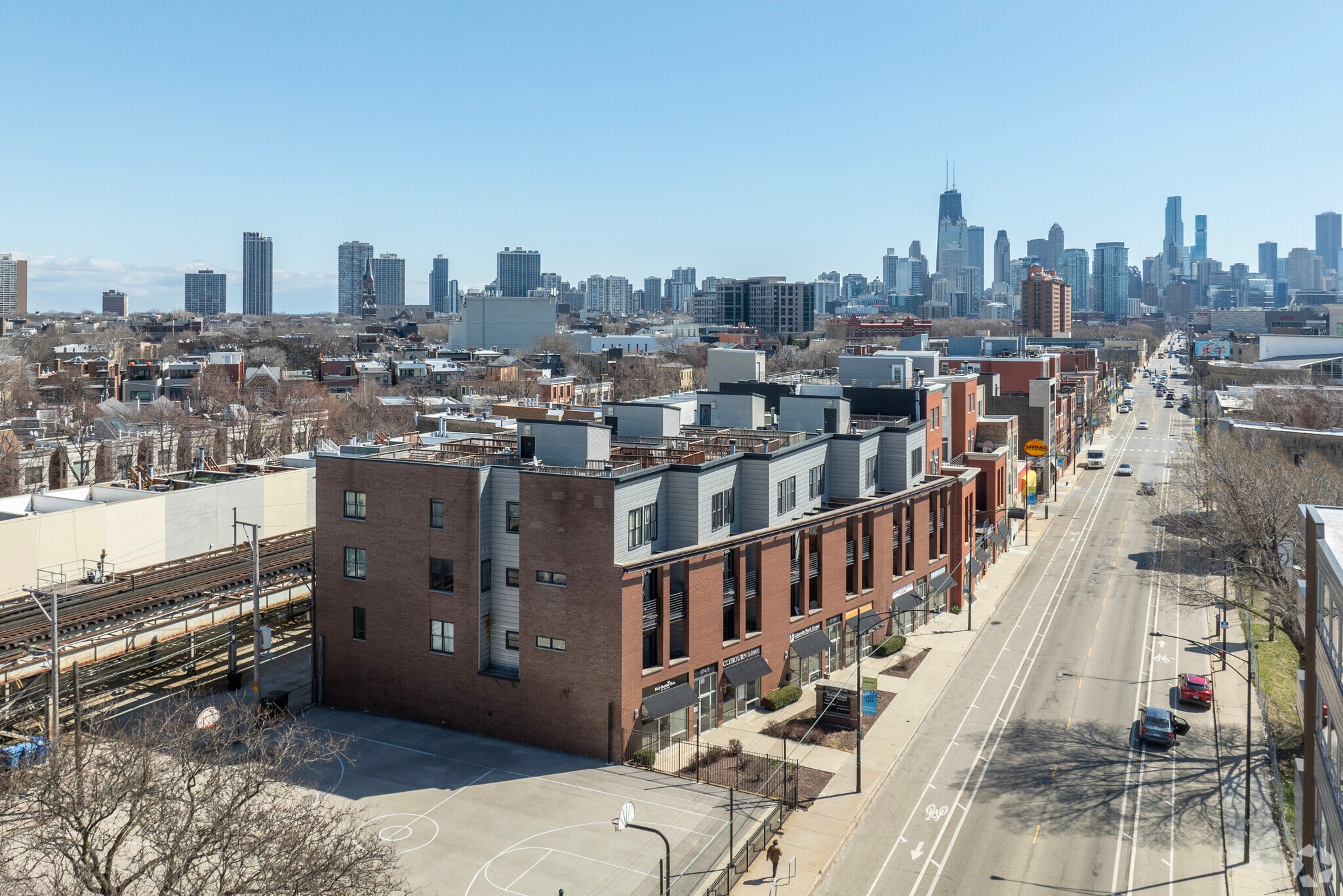 1729-1745 N Clybourn Ave, Chicago, IL for sale Aerial- Image 1 of 8
