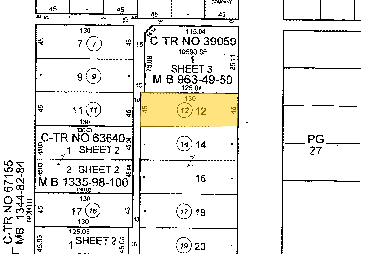 1201 Ohio Ave, Long Beach, CA for sale Plat Map- Image 1 of 1