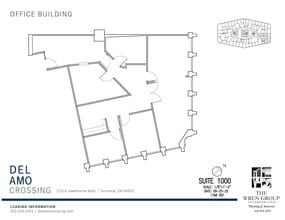 21515 Hawthorne Blvd, Torrance, CA for lease Floor Plan- Image 1 of 2