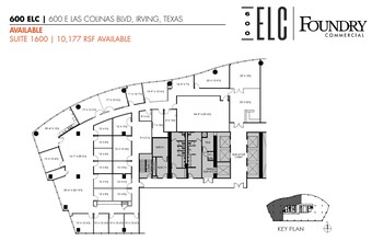 600 E Las Colinas Blvd, Irving, TX for lease Floor Plan- Image 1 of 1