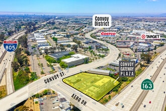 3709 Convoy St, San Diego, CA - AERIAL map view - Image1