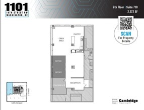 1101 14th St NW, Washington, DC for lease Floor Plan- Image 2 of 11