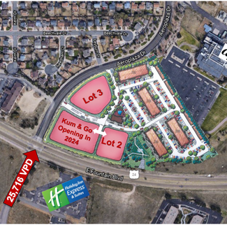 More details for NEC Fountain Blvd & Aeroplaza Dr, Colorado Springs, CO - Land for Sale