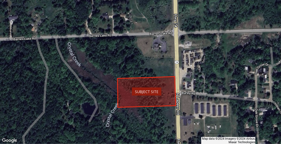 N Lapeer Rd, Columbiaville, MI for sale - Aerial - Image 1 of 5