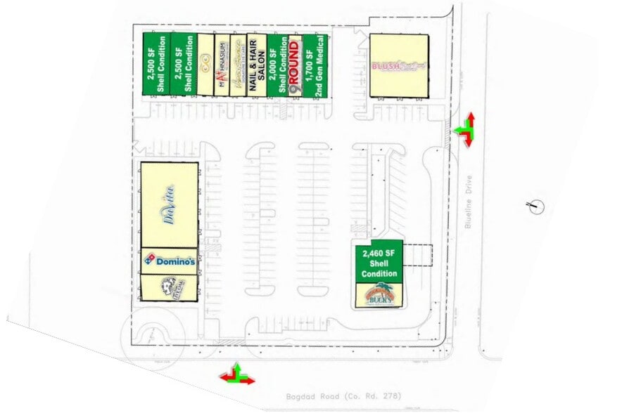 2900 S Bagdad Rd, Leander, TX for lease - Site Plan - Image 3 of 4