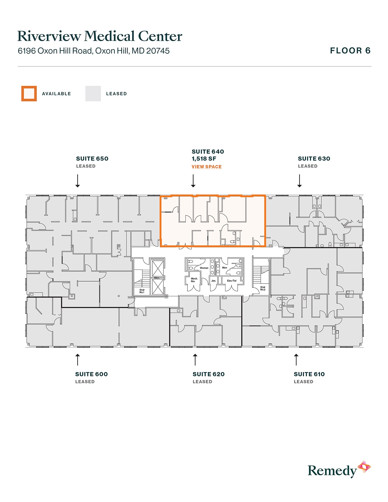 6196 Oxon Hill Rd, Oxon Hill, MD for lease Floor Plan- Image 1 of 1